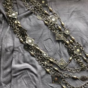 Multiple layer necklace